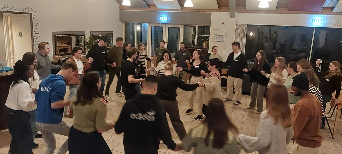 Hallgatói csoporttal Hollandiában - fotó