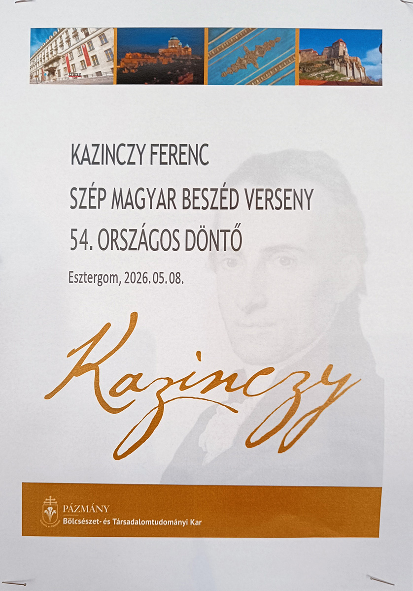 Kazinczy-verseny plakát