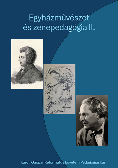 Egyházművészet és zenepedagógia című tanulmánykötetünk II. rész