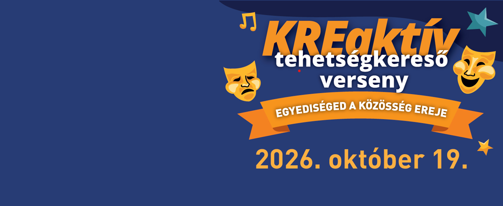 Szeptember 27-ig jelentkezhetsz a KREaktív tehetségkereső versenyre